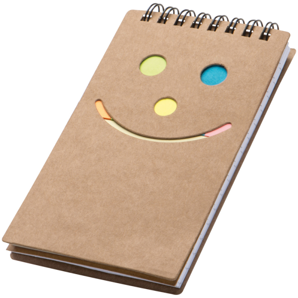 Notitieboekje met een smile