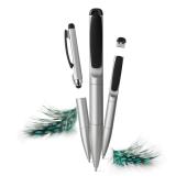 Stylo 3-in-1 pen, zilver Stylo 3-in-1 pen, zilver
