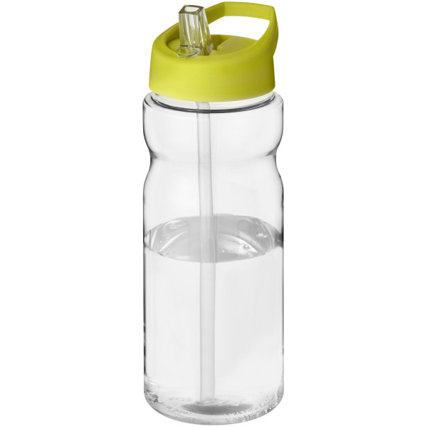 H2O Active® Base Tritan™ 650 ml spout lid sport bottle - Transparent clear/Lime