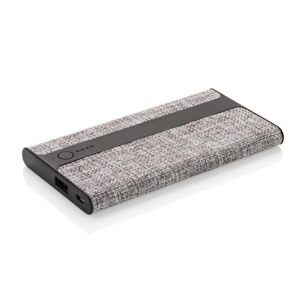 4.000 mAh trendy powerbank, zwart 4.000 mAh trendy powerbank, zwart
