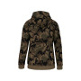 Herensweater met capuchon Olive Camouflage XS