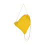 Cotton Drawstring Backpack - Yellow - One Size