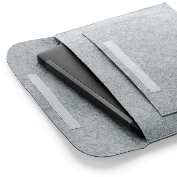 Felt Laptop/Document Slip - Soft White - One Size