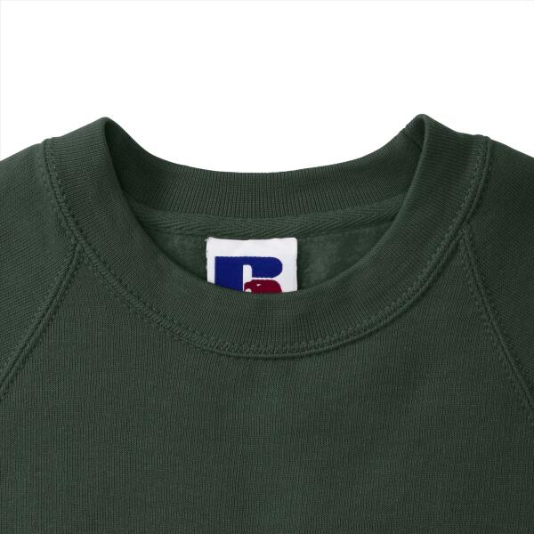 RUS Classic Sweatshirt, Bottle Green, XXL