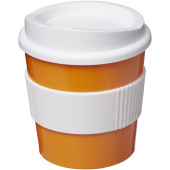 Americano® Primo 250 ml beker met grip - Oranje/Wit