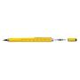 5-in-1 aluminium toolpen, geel