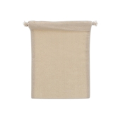 Gift pouch OEKO-TEX® cotton 140g/m² 15x20cm - Ecru