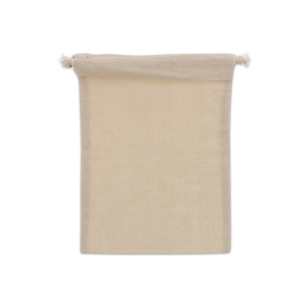 Gift pouch OEKO-TEX® cotton 140g/m² 15x20cm