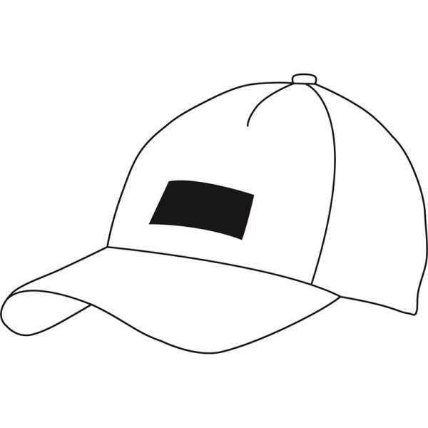 5-panel baseballcap SPORTSMAN - oranje, zwart