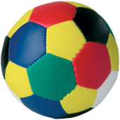 Vinyl soccer ball - multicoloured