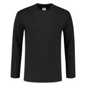 T-shirt Lange Mouw 60°C Wasbaar 101015 Black XS