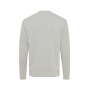 Iqoniq Denali gerecycled katoen sweater ongeverfd, heather grey (S)