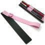 Flexible Webbing Book Mark with Pen Loops (L) Light Pink