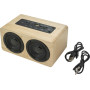 Houten speaker bruin