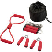 Dwayne fitnessset - Rood