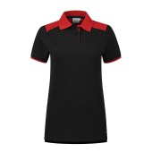 Santino Poloshirt  Tivoli Ladies Black / Red L