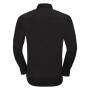 RUS Men LSL Fitted Stretch Shirt, Black, S