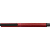 Aluminium rollerbalpen, blauwschrijvend. Aluminium rollerbalpen, blauwschrijvend.
