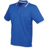 Men's Coolplus® Tipped Polo Shirt Royal / White S