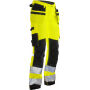 Jobman 2272 Hi-vis women’s trousers star hp geel/zwart DA52