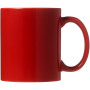 Ceramic mok 4 delige geschenkset - Rood