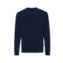 Iqoniq Zion gerecycled katoen sweater, donkerblauw (XXS)