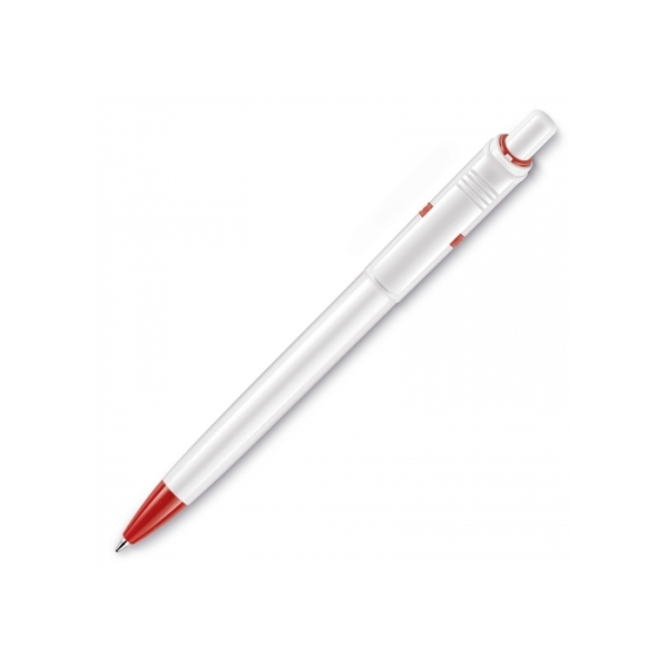 Ball pen Ducal hardcolour  - White / Red