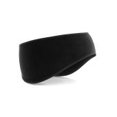Softshell Sports Tech Headband - Black