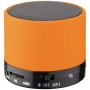 Duck cilinder Bluetooth® speaker met rubberen afwerking - Oranje