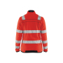 Dames Microfleecevest High Vis Dames Microfleecevest High Vis
