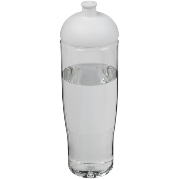 H2O Active® Tempo 700 ml bidon met koepeldeksel - Transparant/Wit