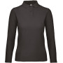 ID.001 Ladies' long-sleeve polo shirt Black 3XL