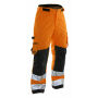 2236 Hi-vis winter trousers star oranje/zwart D088