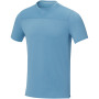 Borax Heren T-shirt met korte mouwen, cool fit, GRS gerecycled - NXT blauw - 3XL