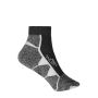 Sport Sneaker Socks - black/white - 45-47