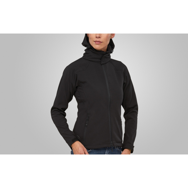 Macseis Jacket Softshell Trek Cap for her Black