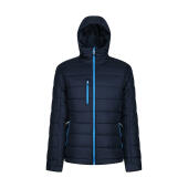 Men’s Navigate Thermal Hooded Jacket - Navy/French Blue - 2XL