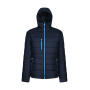 Men’s Navigate Thermal Hooded Jacket - Navy/French Blue - 2XL