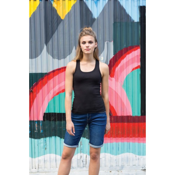 Women's Stretch Racer-Back Tank