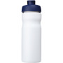 Baseline® Plus 650 ml sportfles met kanteldeksel - Wit/Blauw