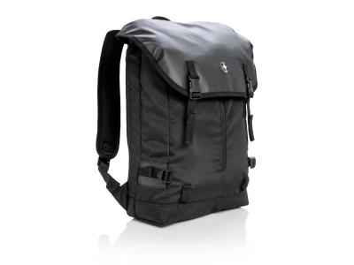 Swiss Peak 17” outdoor laptop rugtas, zwart Swiss Peak 17” outdoor laptop rugtas, zwart