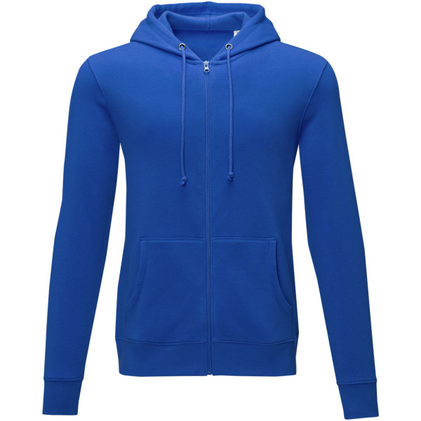 Theron men’s full zip hoodie - Blue - 3XL