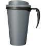 Americano® Grande 350 ml insulated mug - Grey/Solid black