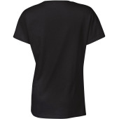 Heavy Cotton™Semi-fitted Ladies' T-shirt Black 3XL