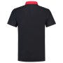 Poloshirt Contrast Outlet 201004 Navy-Red XXL