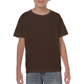 Gildan T-shirt Heavy Cotton SS for kids Dark Chocolate XS