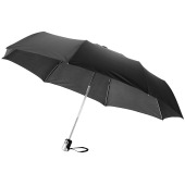Alex 21,5'' opvouwbare automatische paraplu - Zwart