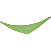 Triangular scarf - light green