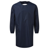 Waterdicht dubbele stropdas loungejurk Navy S/M