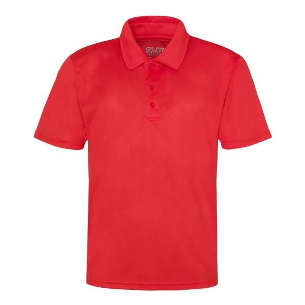 AWDis Cool Polo Shirt, Fire Red, L, Just Cool